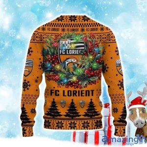 FC Lorient Ugly Christmas Sweater Ideal Gift For Men Women Product Photo 3