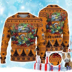 FC Lorient Ugly Christmas Sweater Ideal Gift For Men Women Product Photo 1