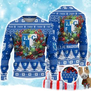 FC Magdeburg Ugly Christmas Sweater Gift Ideas For Fans Product Photo 1
