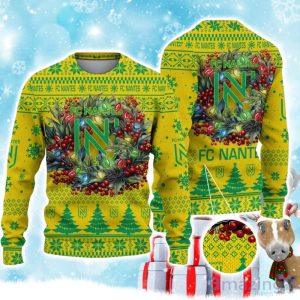 FC Nantes Ugly Christmas Sweater Gift Ideas For Fans Product Photo 1
