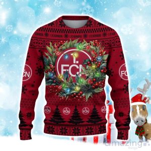 FC Nurnberg Ugly Christmas Sweater Gift Ideas For Fans Product Photo 2