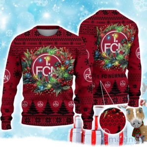 FC Nurnberg Ugly Christmas Sweater Gift Ideas For Fans Product Photo 1