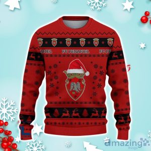 F.C. Penafiel Ugly Christmas Sweater Ideal Gift For Fans image F.C. Penafiel Ugly Christmas Sweater Ideal Gift For Fans Product Photo 2