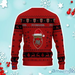 F.C. Penafiel Ugly Christmas Sweater Ideal Gift For Fans image F.C. Penafiel Ugly Christmas Sweater Ideal Gift For Fans Product Photo 3