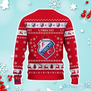 FC Utrecht Ugly Christmas Sweater Ideal Gift For Fans image FC Utrecht Ugly Christmas Sweater Ideal Gift For Fans Product Photo 3