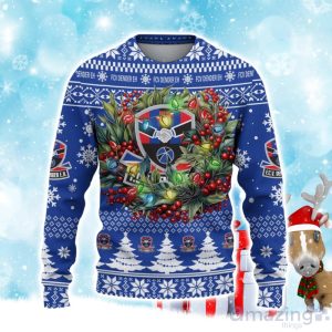 F.C.V. Dender E.H Ugly Christmas Sweater Gift Ideas For Fans Product Photo 2