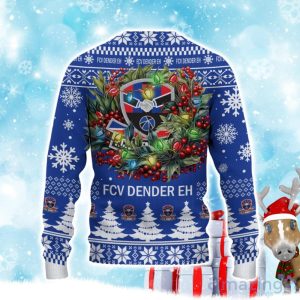 F.C.V. Dender E.H Ugly Christmas Sweater Gift Ideas For Fans Product Photo 3