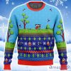 Festive Duck Hunt Ugly Christmas Sweater
