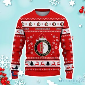 Feyenoord Rotterdam Ugly Christmas Sweater Ideal Gift For Fans image Feyenoord Rotterdam Ugly Christmas Sweater Ideal Gift For Fans Product Photo 2