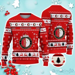 Feyenoord Rotterdam Ugly Christmas Sweater Ideal Gift For Fans Product Photo 1
