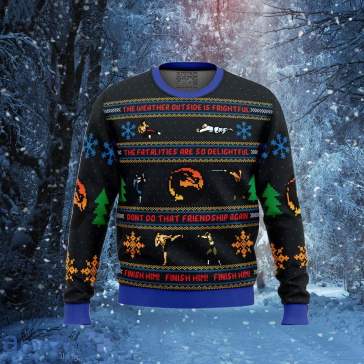 Mortal kombat christmas clearance sweater