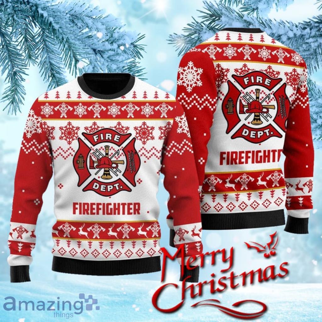 Fire on sale christmas sweater