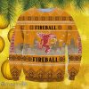 Fireball Custom Name Christmas Ugly Sweater Gift For Men And Women