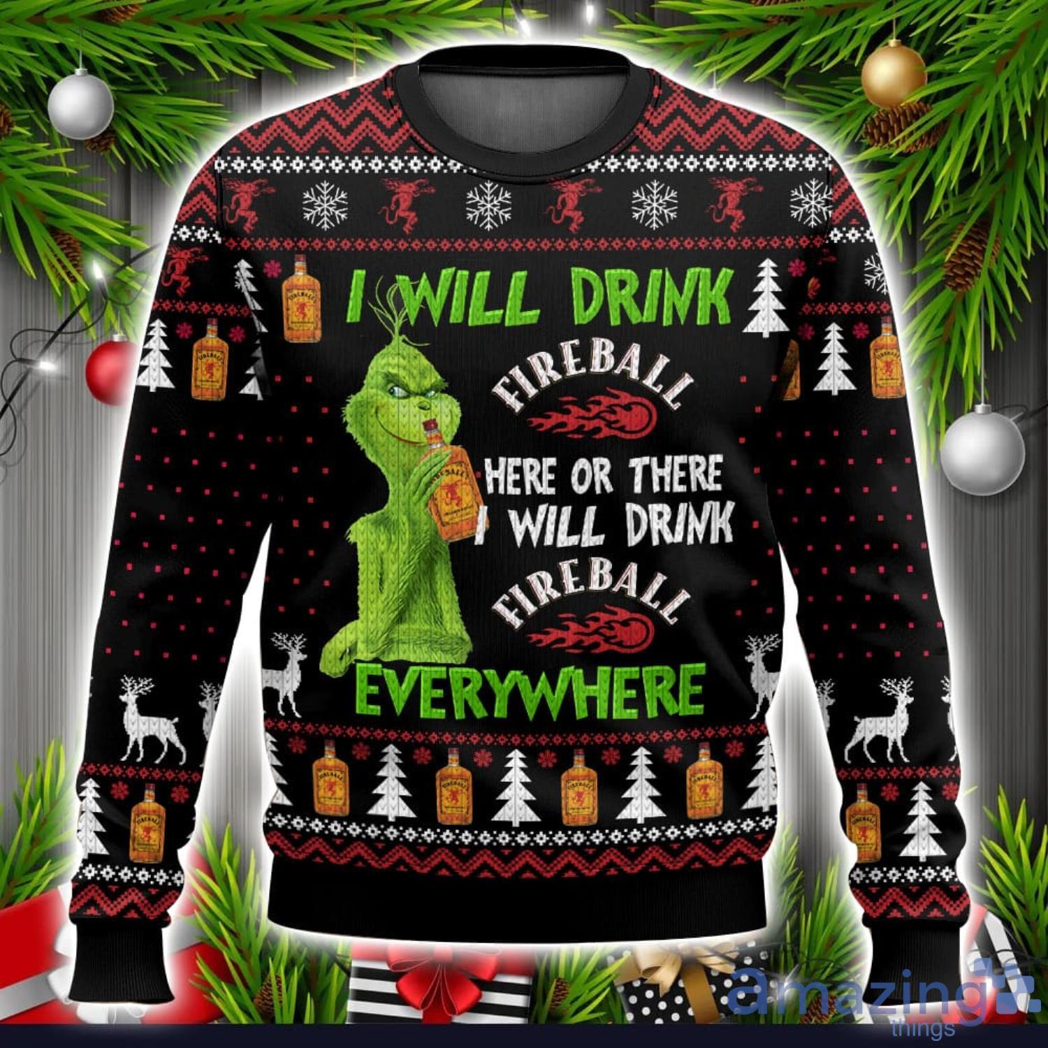 grinch fireball shirt