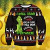 Fireball Grinch Christmas Ugly Sweater Gift For Men And Women