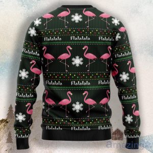 Flamingo Flalala Ugly Christmas Sweater image Flamingo Flalala Ugly Christmas Sweater Product Photo 2