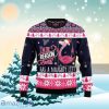 Flamingo I Am The Reason Santa Has A Naughty Ugly Christmas Sweaters Impressive Gift For Men And Women
