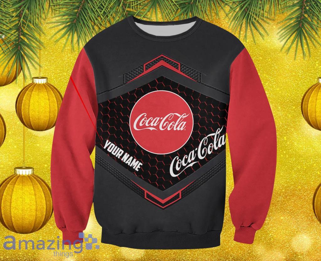 Fleece Coca Cola Ugly Sweater Christmas Gift For Men And Women image Fleece Coca-Cola Ugly Sweater Christmas Gift For Men And Women Product Photo 1