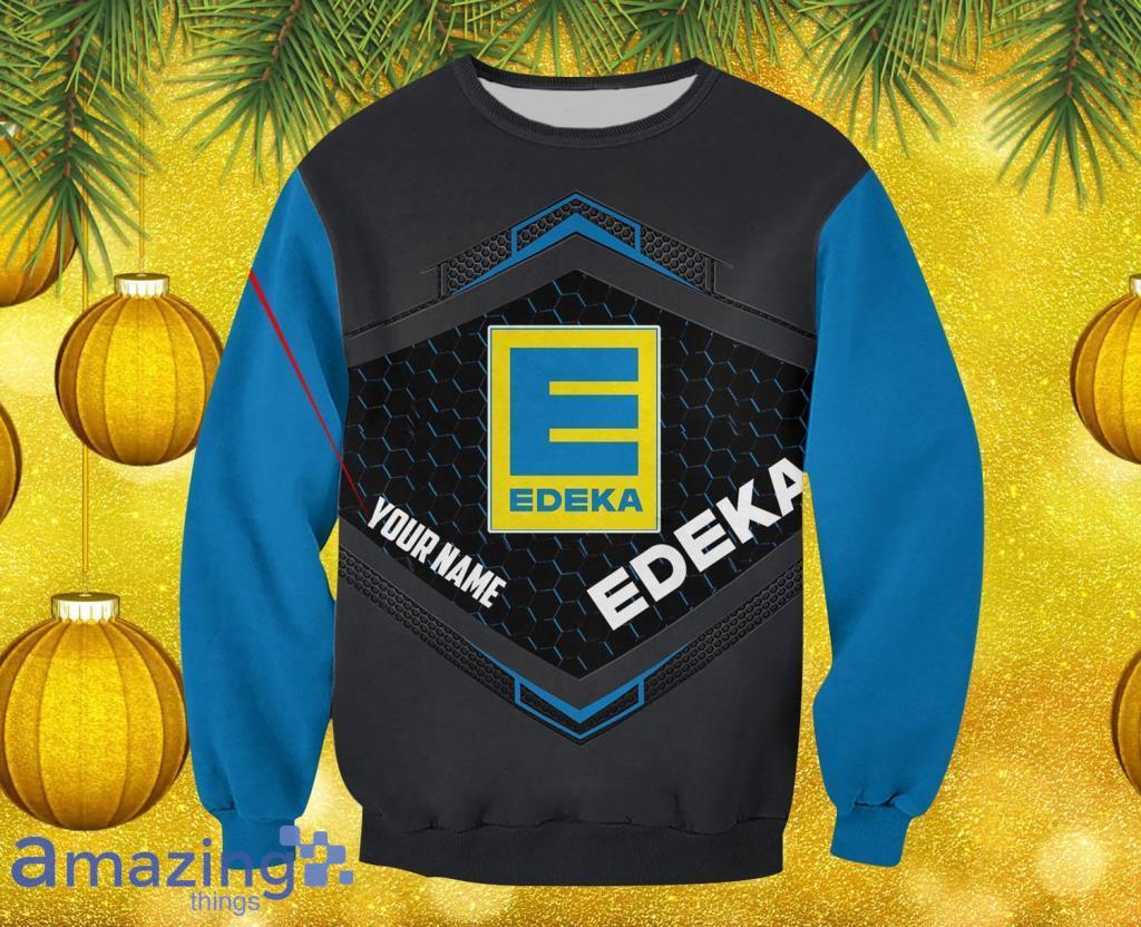 Fleece Edeka V3 Ugly Sweater Christmas Gift For Men And Women image Fleece Edeka V3 Ugly Sweater Christmas Gift For Men And Women Product Photo 1
