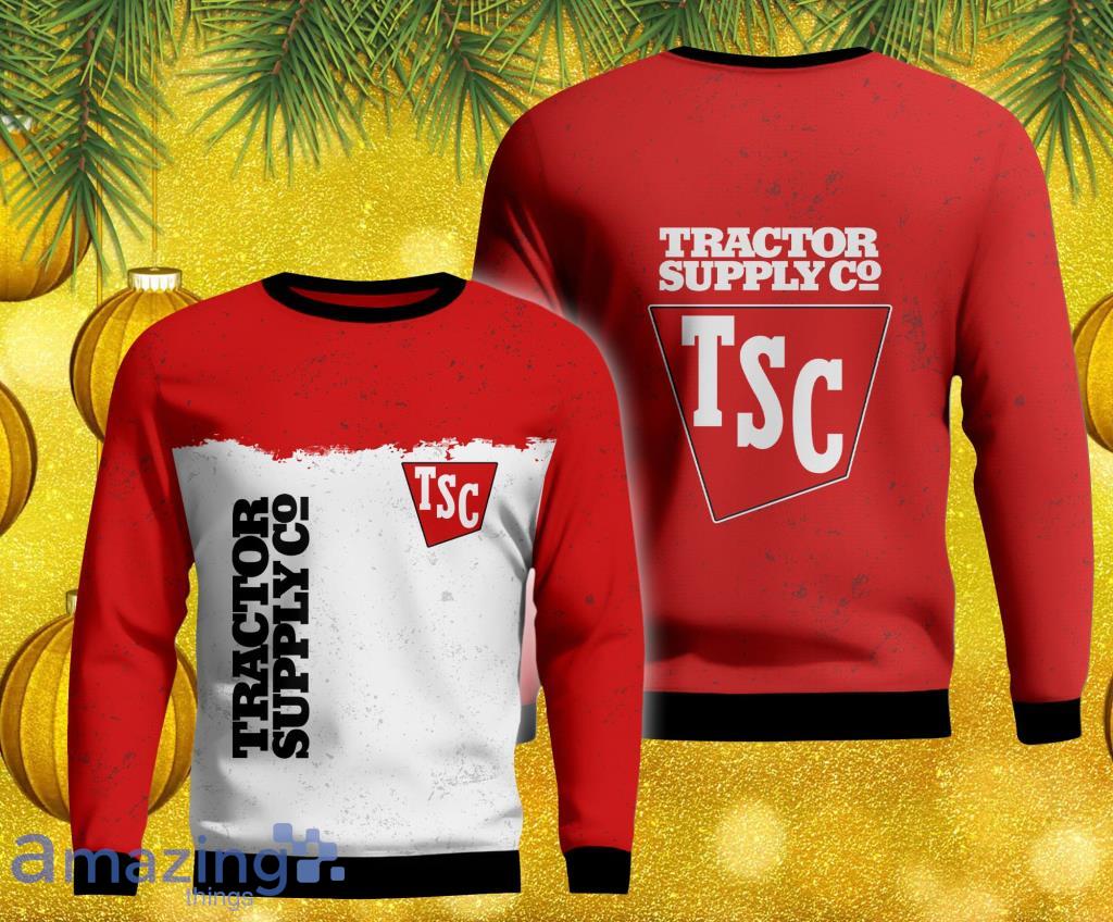 Fleece Tractor Supply Co V6 Ugly Sweater Christmas 3D Gift For Christmas Funny image Fleece Tractor Supply Co V6 Ugly Sweater Christmas 3D Gift For Christmas Funny Product Photo 1