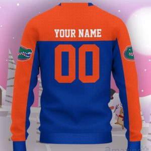 Florida Gators Ugly Sweater Custom Name And Number Hot Design For Christmas Gift Product Photo 3