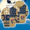 Florida Panthers 3D Hooodie Ugly Sweatshirt Christmas Pattern Ice Hockey NHL Fans