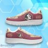 Florida State Seminoles Football Sneaker Air Force 1 Shoes Custom Number & Name