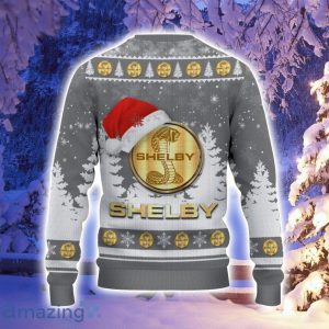 Ford Shelby Santa Hat Pattern Ugly Christmas Sweater For Men And Women Product Photo 3