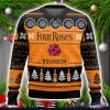 Four Roses Bourbon 3D Sweater Christmas Gift Ugly Christmas Sweater Xmas Gift Ideas