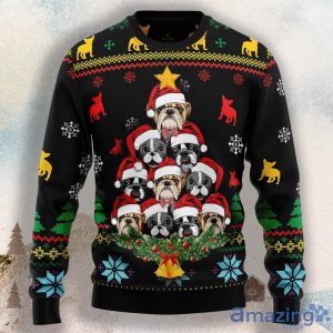 French Bulldog Ugly Christmas Sweater For Everyone Product Photo 1