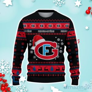 Fribourg Gotteron Ugly Christmas Sweater Ideal Gift For Fans image Fribourg-Gotteron Ugly Christmas Sweater Ideal Gift For Fans Product Photo 2