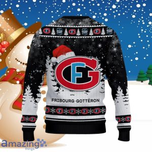 Fribourg-Gotteron Ugly Christmas Sweater Style Gift For Men Women Product Photo 3