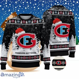 Fribourg-Gotteron Ugly Christmas Sweater Style Gift For Men Women Product Photo 1