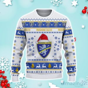 Frosinone Calcio Ugly Christmas Sweater Ideal Gift For Fans Product Photo 2