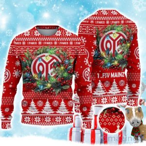 FSV Mainz 05 Ugly Christmas Sweater Gift Ideas For Fans Product Photo 1