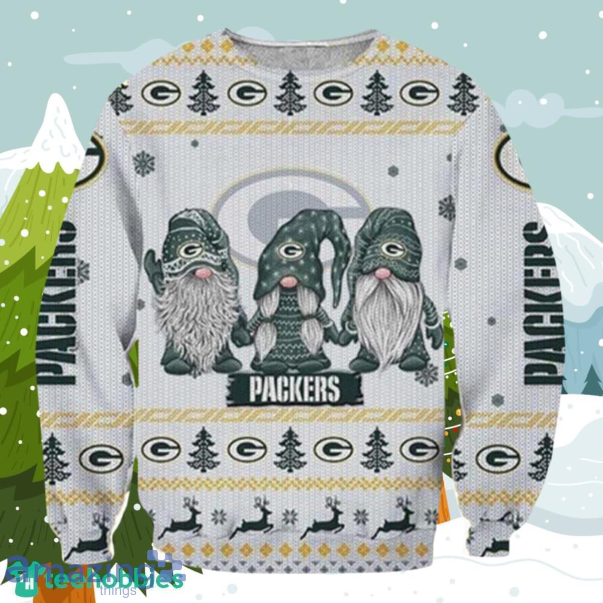 Funny Noel Green Bay Packers Ugly Christmas Sweater Style Gift For Men And Women image Funny Noel Green Bay Packers Ugly Christmas Sweater Style Gift For Men And Women Product Photo 1