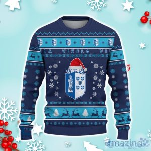 Futebol Clube De Vizela Ugly Christmas Sweater Ideal Gift For Fans Product Photo 2