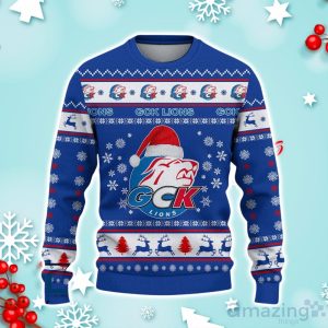 GCK Lions Ugly Christmas Sweater Ideal Gift For Fans Product Photo 2