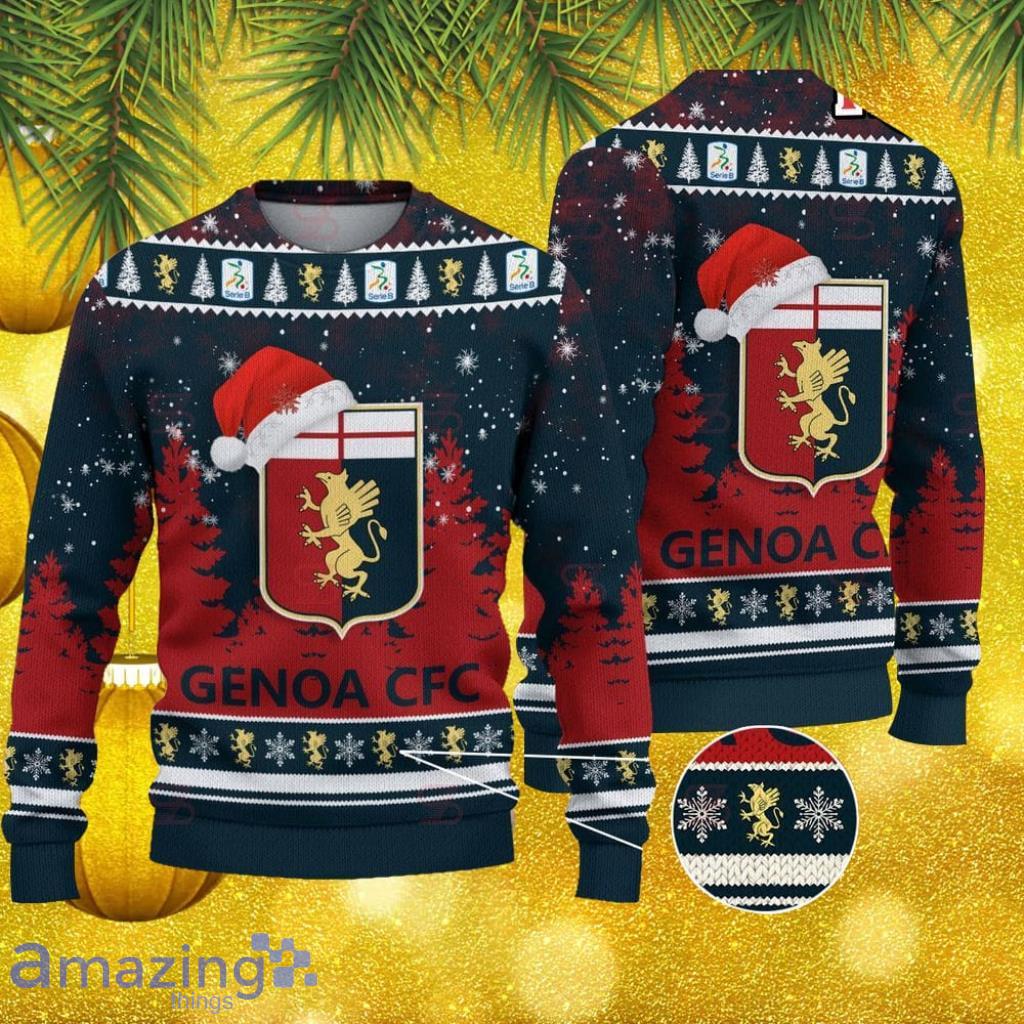 Genoa Cfc Christmas Ugly Sweater Christmas Gift For Men And Women