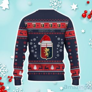 Genoa CFC Ugly Christmas Sweater Ideal Gift For Fans image Genoa CFC Ugly Christmas Sweater Ideal Gift For Fans Product Photo 3