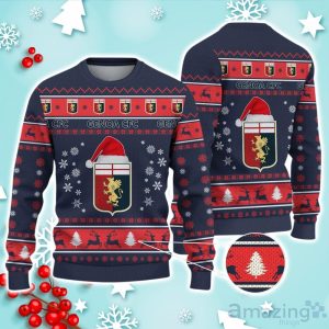 Genoa CFC Ugly Christmas Sweater Ideal Gift For Fans Product Photo 1