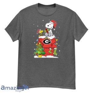 Georgia Bulldogs Ugly Christmas Sweaters Snoopy Woodstock Shirt Product Photo 2