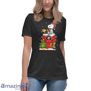Georgia Bulldogs Ugly Christmas Sweaters Snoopy Woodstock Shirt Product Photo 11