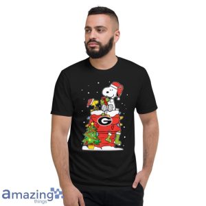 Georgia Bulldogs Ugly Christmas Sweaters Snoopy Woodstock Shirt Product Photo 5
