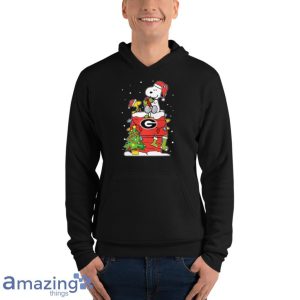 Georgia Bulldogs Ugly Christmas Sweaters Snoopy Woodstock Shirt Product Photo 9
