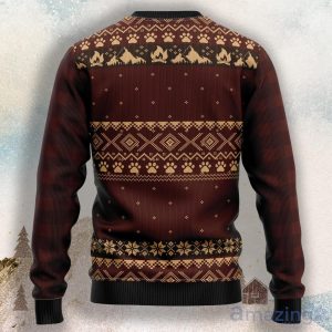 German Shepherd Reindeers Car Ugly Christmas Sweater Product Photo 2