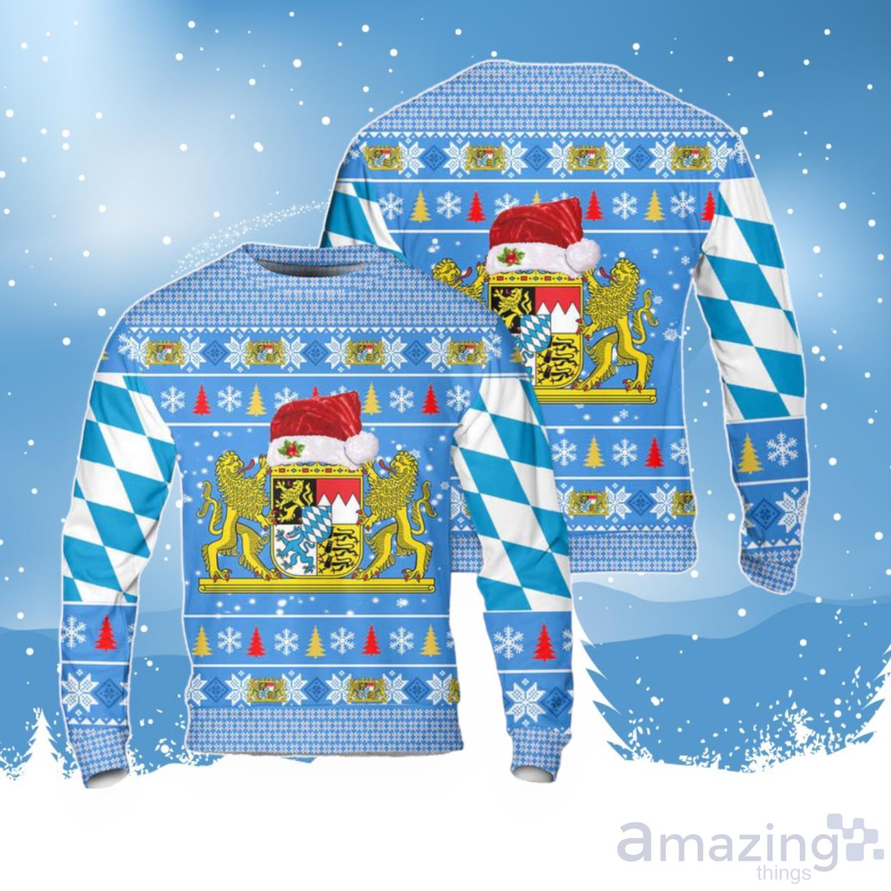 Germany Bavaria Christmas Sweater Gift For Christmas image Germany Bavaria Christmas Sweater Gift For Christmas Product Photo 1