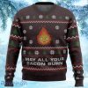 Ghibli May All Your Bacon Burn Ugly Christmas Sweater Gift For Men And Women