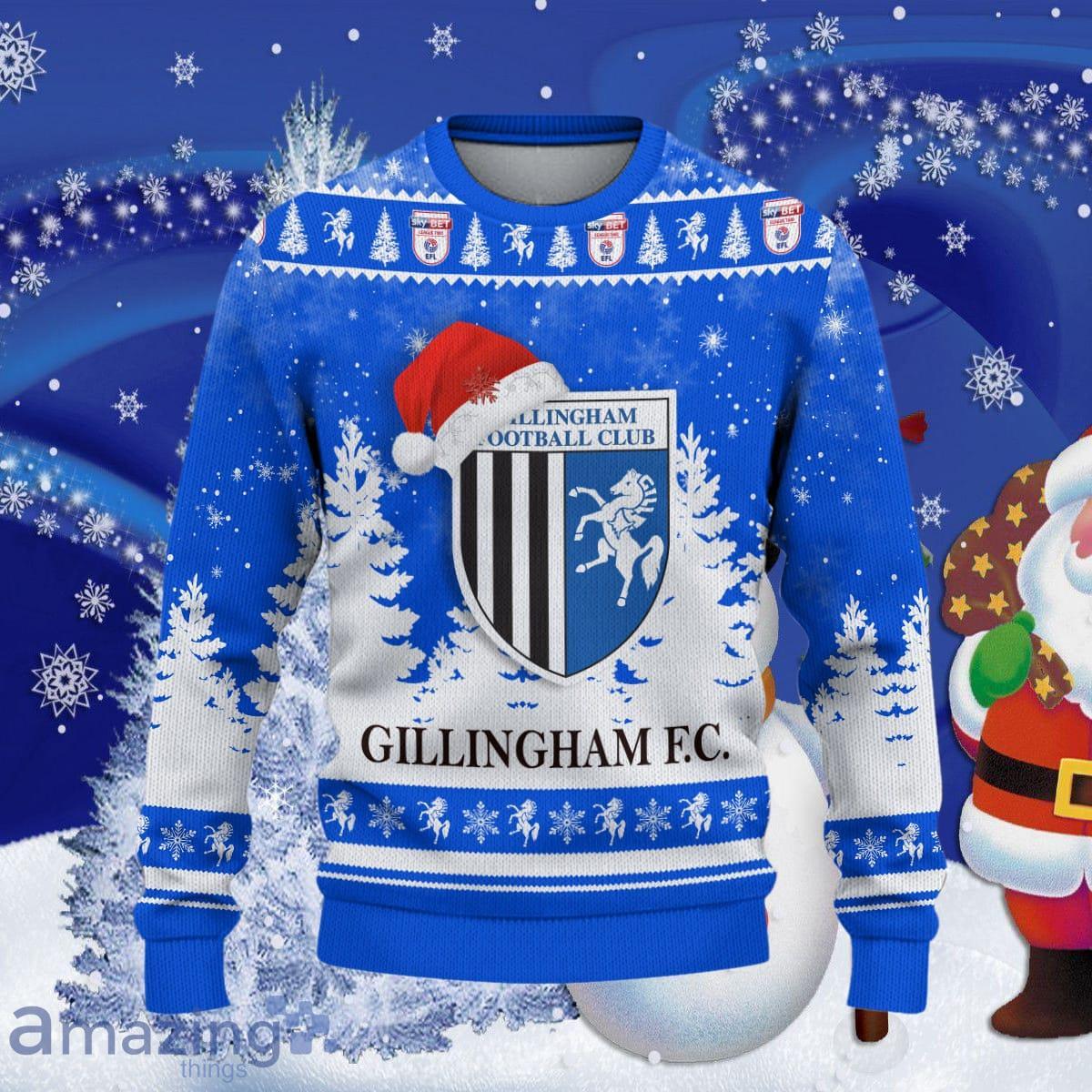 Gillingham Ugly Christmas Sweater Best Gift For Men And Women image Gillingham Ugly Christmas Sweater Best Gift For Men And Women Product Photo 1