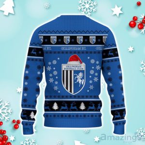 Gillingham Ugly Christmas Sweater Ideal Gift For Fans Product Photo 3